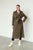 Button Detailed Unlined Slit Trench Coat