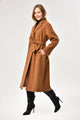 Long Coat with Slit Sleeves