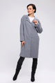 Swallow Neck Unlined Women's Coat